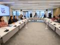Imagen de una de las reuniones de trabajo mantenidas por Pérez Llorca en Bruselas