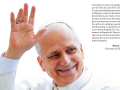 Recorte de la portada de El Debate por la visita del Papa