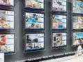 Pisos en una agencia inmobiliaria