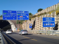 Entrada al túnel de Boadilla
