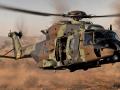 El Ejército de Tierra ha recibido en Albacete un nuevo helicóptero NH-90