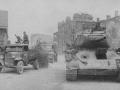 El 2.º Cuerpo de Tanques de la Guardia, la primera unidad del 3.er Frente Bielorruso, entró en la liberación de la capital bielorrusa el 3 de julio de 1944