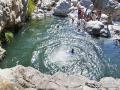 El río Gaudalmina ofrece rutas en angosturas de roca con pozas y grutas espectaculares