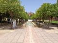 Estanque rectangular del Jardín de los Poetas