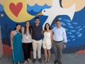 Imagen de la visita de Fundación Iberdrola al proyecto social Fundación Despierta Sonrisas en Alicante