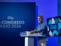 Alberto Núñez Feijóo este sábado en el Congreso de Nuevas Generaciones del PP