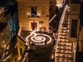 Imagen de archivo del casco histórico de Vilafranca iluminada durante la Nit dels Ciris