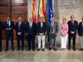 Imagen de la reunión celebrada este miércoles en el Palau de la Generalitat