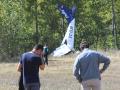Un fallecido y un herido grave en el accidente de una avioneta en Abia de las Torres (Palencia); en la imagen la avioneta siniestrada