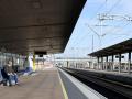 Primera vía en la estación de trenes de Salamanca