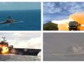 Secuencia del hundimiento del USS Mobile Bay (CG-53) y USS Peleliu (LHA-5) en el ejercicio militar RIMPAC