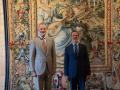 El Rey y Le Senne, este viernes en el Palacio Real de la Almudaina de Palma

J. FERNÁNDEZ ORTEGA -EUROPA PRESS
24/7/2026