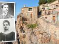 El archiduque Luis Salvador y Catalina Homar, de fondo s'Estaca