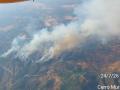 El incendio de Cerro Muriano visto desde el aire