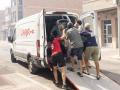 Imagen del desalojo de vecinos en la localidad castellonense de La Vilavella