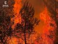 Incendio forestal declarado en la localidad castellonense de la Vall d'Uixó (CAstellón)