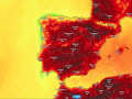 Temperaturas previstas para el próximo miércoles