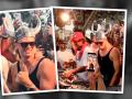 Haaland en un chiringuito de Saint-Tropez