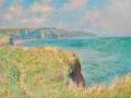 Los 'Acantilados en Pourville' de Monet, pintura que se subastará en Christie's París