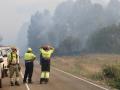 Incendio forestal de nivel 2 en La Utrera (León)