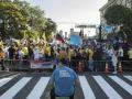 Disidentes venezolanos partidarios de María Corina Machado se manifestaron en Maracaibo