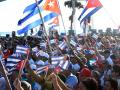 (Foto de ARCHIVO)
HAVANA, May 22, 2026  -- People wave Cuban national flags as they participate in a rally at the Anti-Imperialist Platform in Havana, capital of Cuba, on May 22, 2026. Thousands of Cubans rallied in Havana on Friday to condemn the U.S. indictment of Raul Castro and the decades-long U.S. embargo on Cuba, while expressing support for the country's revolutionary process.,Image: 1104322173, License: Rights-managed, Restrictions: , Model Release: no  , Credit line: Joaqu¨ªn Hern¨¢ndez / Xinhua News / Europa Press
Editorial licence valid only for Spain and 3 MONTHS from the date of the image, then delete it from your archive. For non-editorial and non-licensed use, please contact EUROPA PRESS.

Joaqu¨ªn Hern¨¢ndez / Xinhua News / Europa Press / ContactoPhoto
22/5/2026