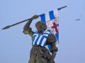 (Foto de ARCHIVO)
Estatua de María Pita durante la celebración por el ascenso del Real Club Deportivo de La Coruña a primera división, a 24 de mayo de 2026, en A Coruña, Galicia (España). El Deportivo de La Coruña vuelve a primera división ocho años después tras ganar este domingo al Real Valladolid en la penúltima jornada de LaLiga Hypermotion. El Deportivo se encontraba luchando con otros seis equipos por el ascenso.

M. Dylan / Europa Press
24 MAYO 2026;CELEBRACIÓN;DEPORTIVO DE LA CORUÑA;A CORUÑA;FÚTBOL;ESPAÑA;LALIGA;PRIMERA;PRIMERA DIVISIÓN;
24/5/2026