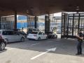 Varios vehículos en el paso de Beni-Enzar, en Melilla, en una imagen de archivo