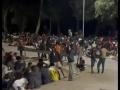 Así estarían las afueras del CETI de Ceuta en las últimas horas