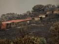 Incendio forestal en Fermoselle (Zamora)