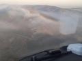 Incendio en Casas de Millán, desde el aire