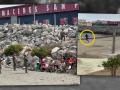Legionarios en Ceuta, en una de sus batidas como parte del operativo para detener ilegales
