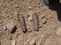 Los dos proyectiles de la Guerra Civil neutralizados por la Guardia Civil de Córdoba
