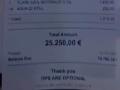 La imagen de un ticket atribuido a Hï Ibiza por un importe de 25.250 euros se ha viralizado en redes sociales.