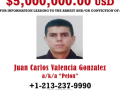 Cartel de la recompensa inicial por 'Pelón'