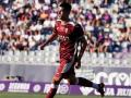 Víctor Sánchez celebrando uno de sus goles en Jaén