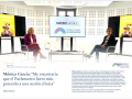 Entrevista a Mónica García en Madrid Médico el 10 de octubre de 2023