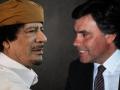 Ilustración y montaje de Gadafi y Gonzalez