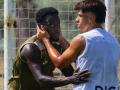 El Córdoba en uno de sus últimos entrenamientos antes del debut