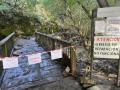 Ponferrada cierra la Herrería de Compludo para reparar los daños causados por los arrastres de barro y piedras