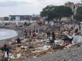 El asentamiento improvisado de la playa del Trampolín, a 20 de agosto de 2026