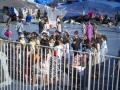 Varias jóvenes en un polideportivo de El Príncipe