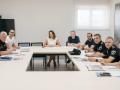 Imagen tomada este lunes en el Ayuntamiento de Castellón para la coordinación de cara a la llegada de la Vuelta Ciclista a España