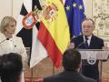 La presidenta de la Federación Española de Municipios y Provincias (FEMP) y alcaldesa de Jerez, María José García-Pelayo, que ha visitado Ceuta este martes, acompañada del presidente de la Ciudad Autónoma, Juan Jesús Vivas, durante la rueda de prensa conjunta que han ofrecido. Reduan