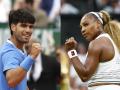 Carlos Alcaraz y Serena Williams