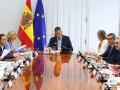 El presidente del Gobierno, Pedro Sánchez, ha presidido este martes la reunión extraordinaria del Consejo de Seguridad Nacional,