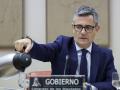 El ministro de Justicia, Félix Bolaños,comparece este jueves en la Comisión Mixta de Seguridad Nacional del Congreso para informar de la gestión de la crisis migratoria en Ceuta.