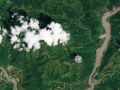 Antes y después tras la riada que ha azotado Nepal