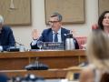 El ministro de la Presidencia, Justicia y Relaciones con las Cortes, Félix Bolaños, comparece a petición propia, ante la Comisión Mixta de Seguridad Nacional, en el Congreso de los Diputados, a 18 de agosto de 2026