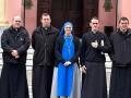 Los seis hijos sacerdotes y una de las hermanas religiosas estuvieron presentes en un encuentro familiar